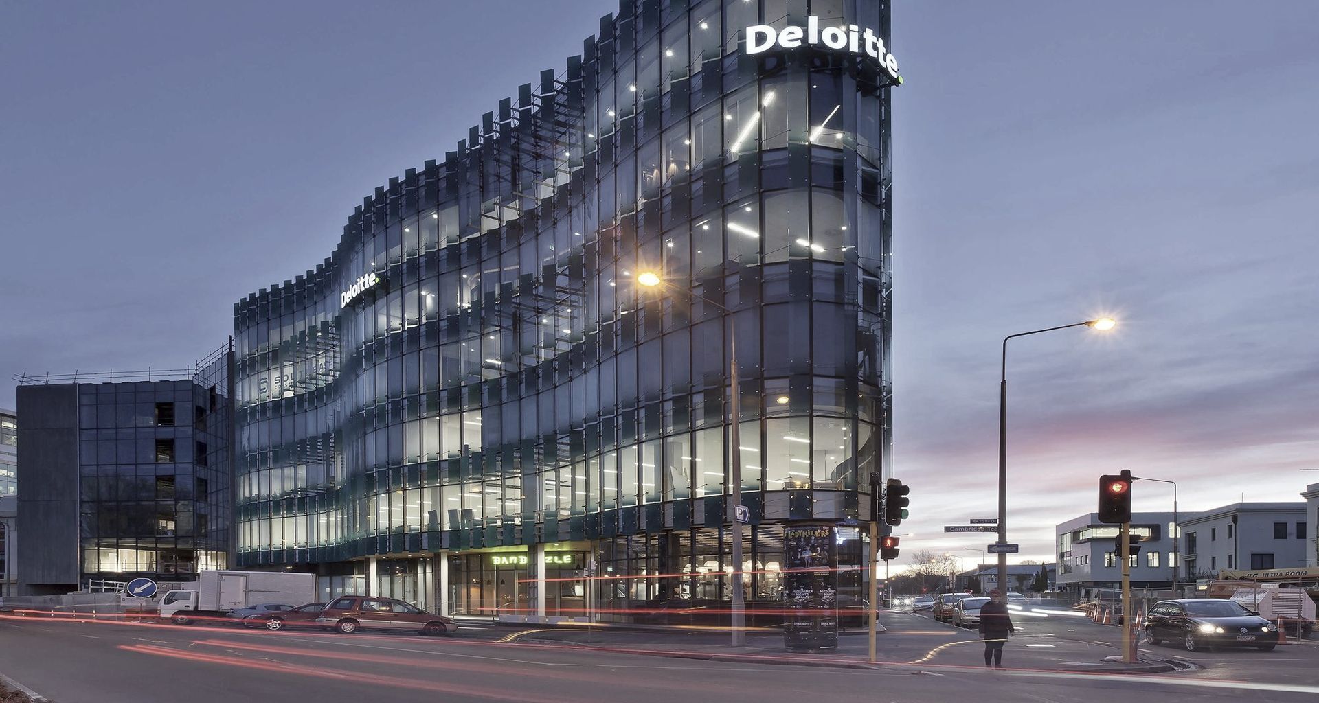 Deloitte Building banner