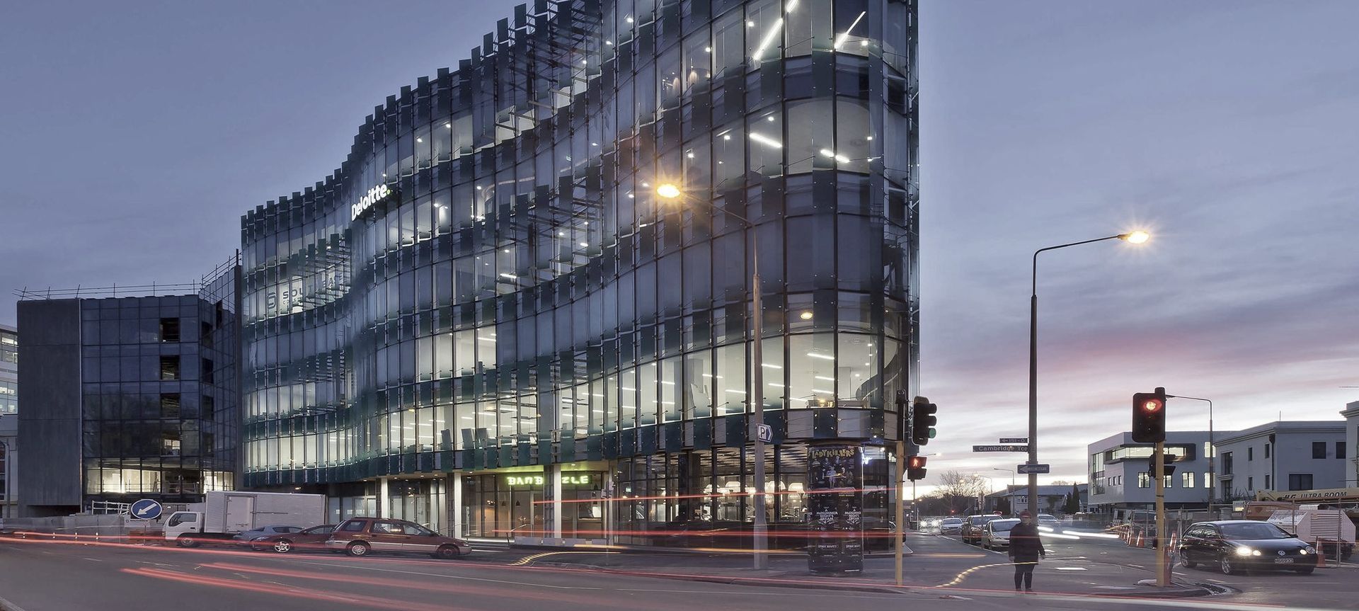 Deloitte Building banner