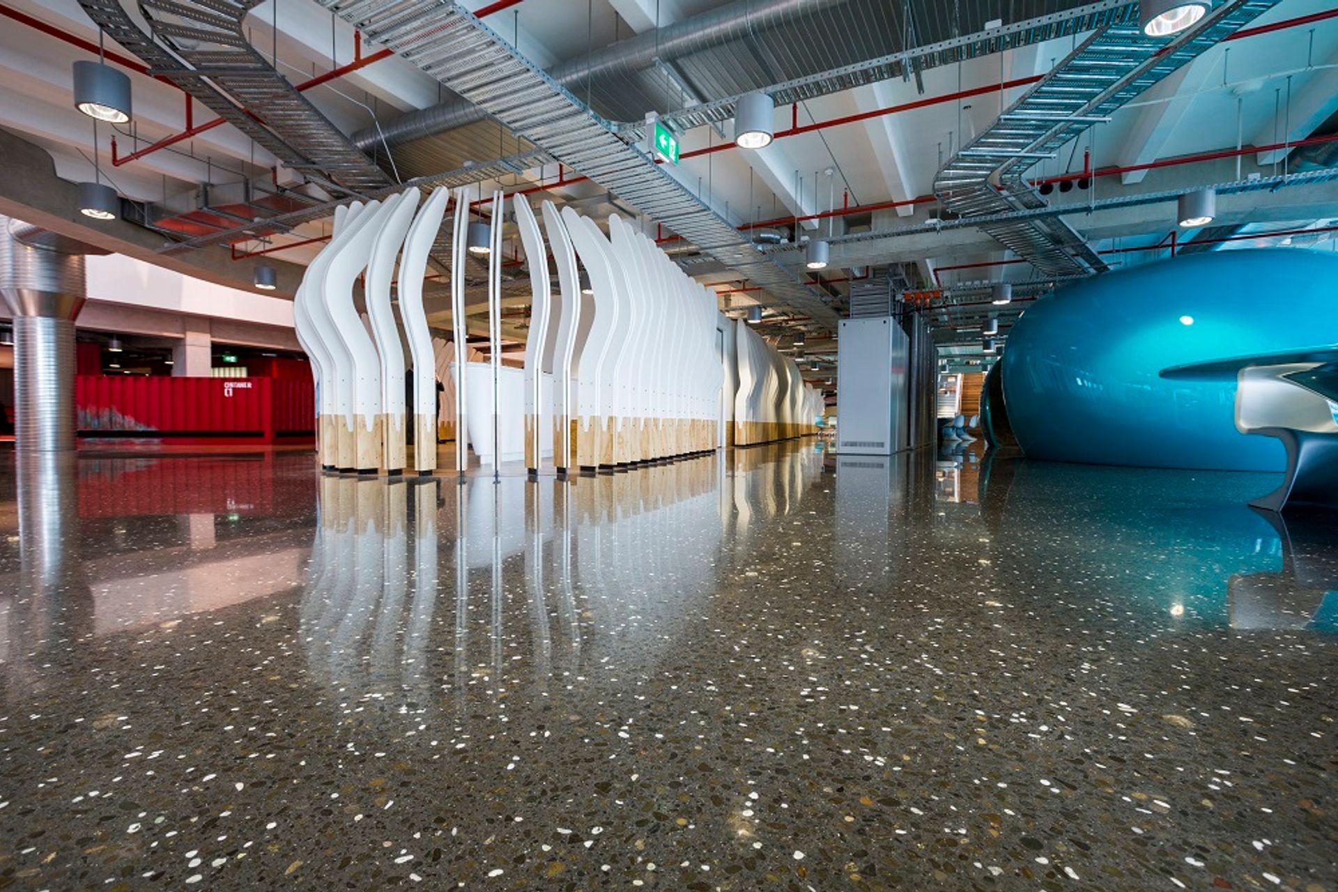 ASB North Wharf - From foundations to floor