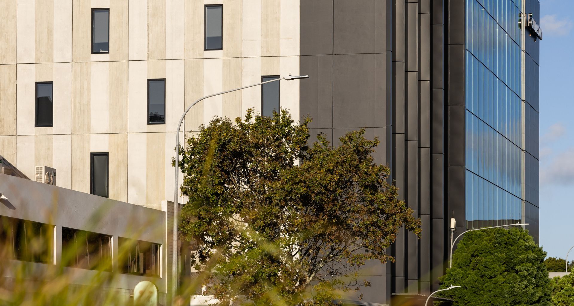 Aurecon Building, Mansons TCLM banner