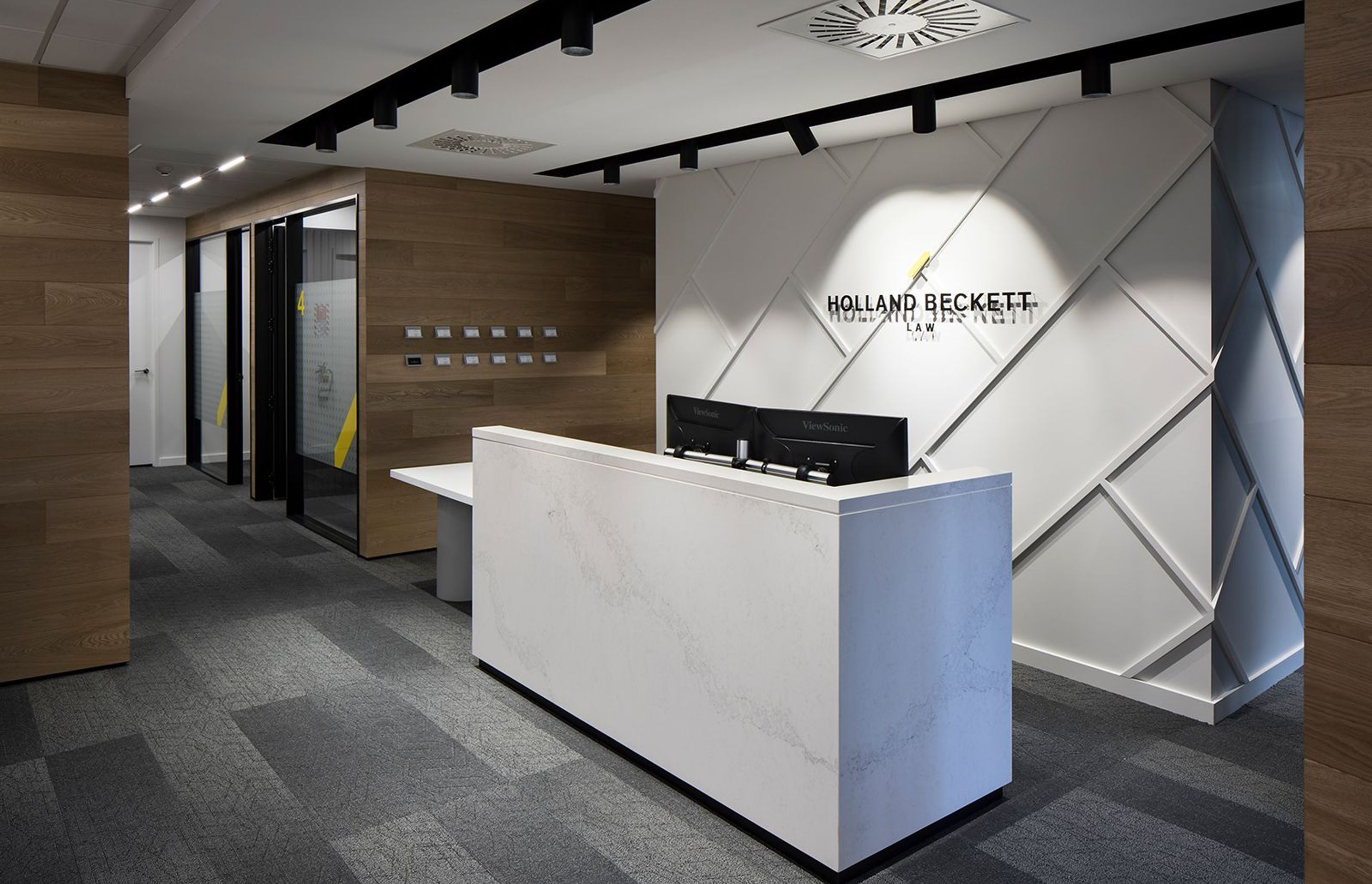 Holland Beckett Law fitout Rotorua