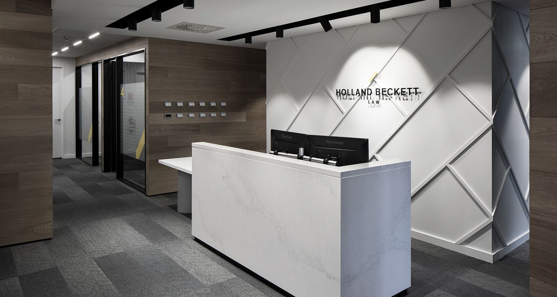 Holland Beckett Law Fitout banner
