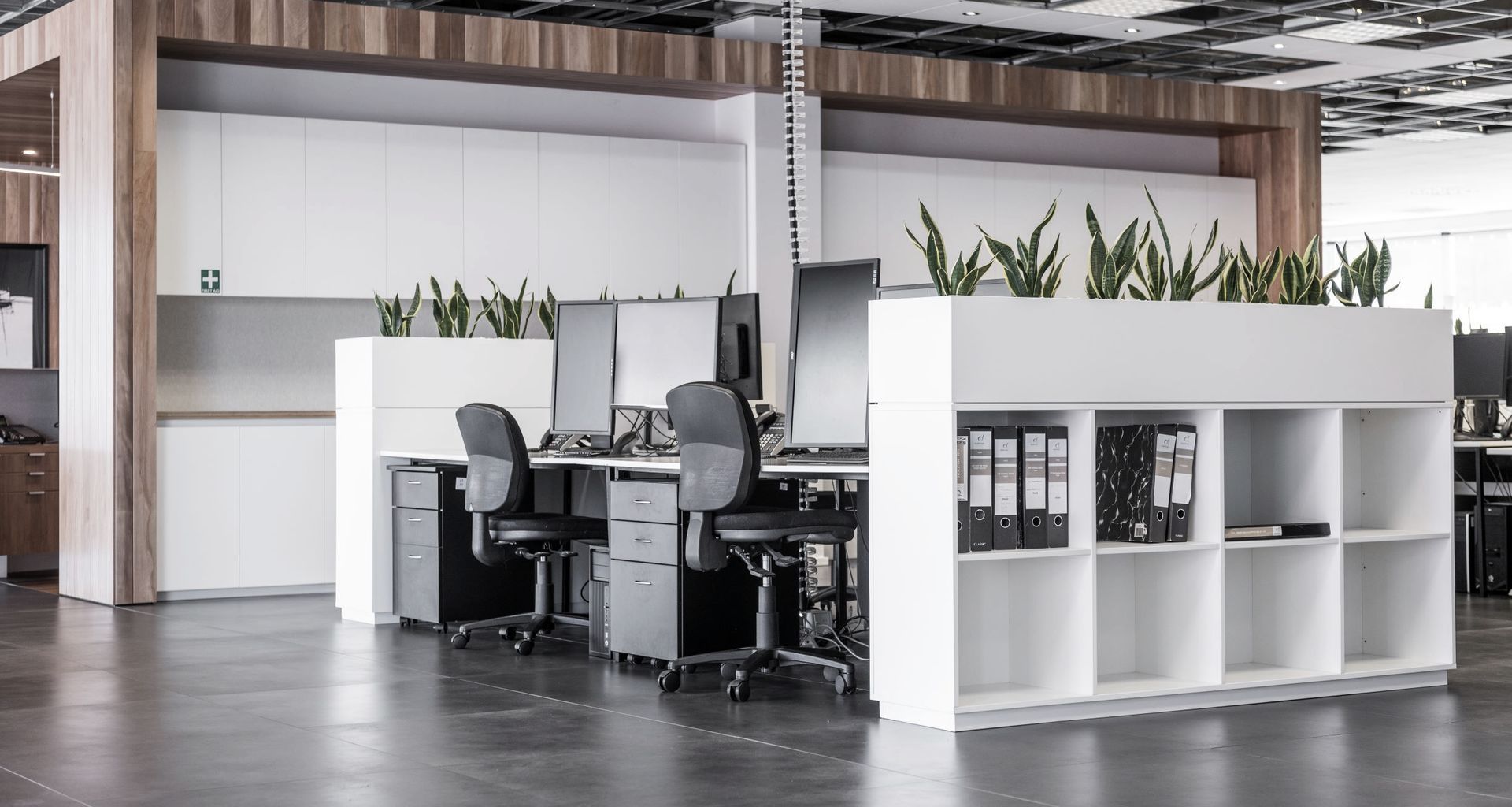 Melamine Office Fit-out banner