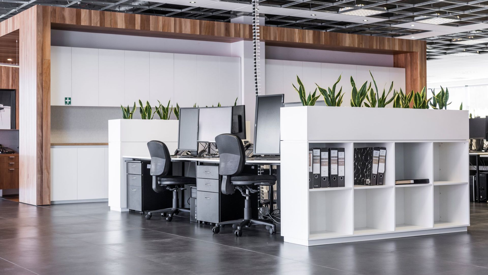 Melamine Office Fit-out banner