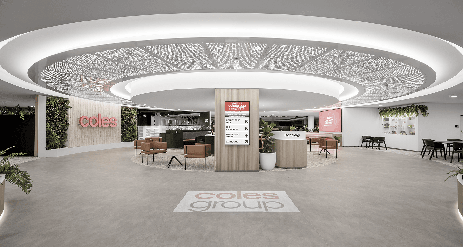 Coles Headquarters banner