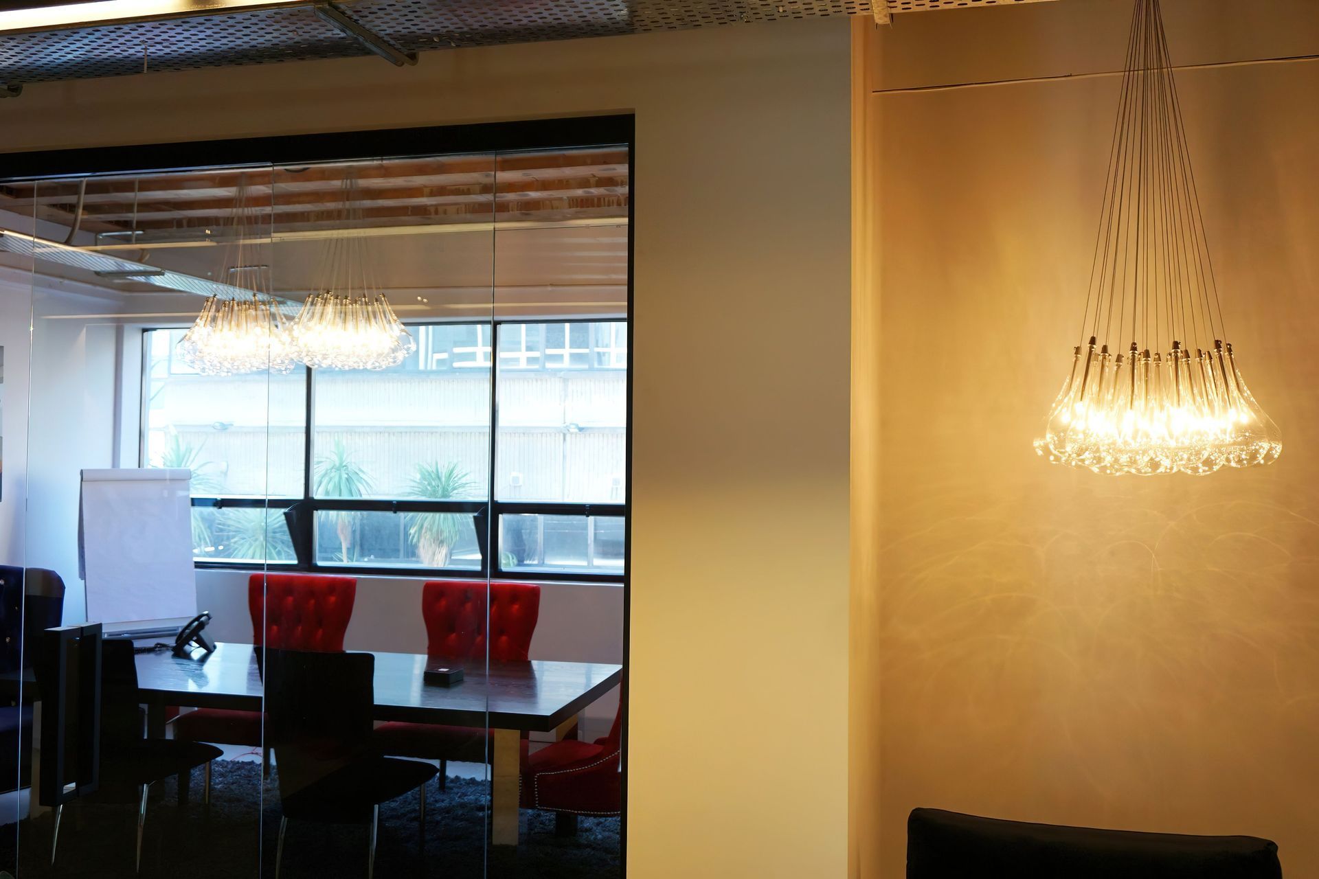 Modern Pendant Lights in CBD Office