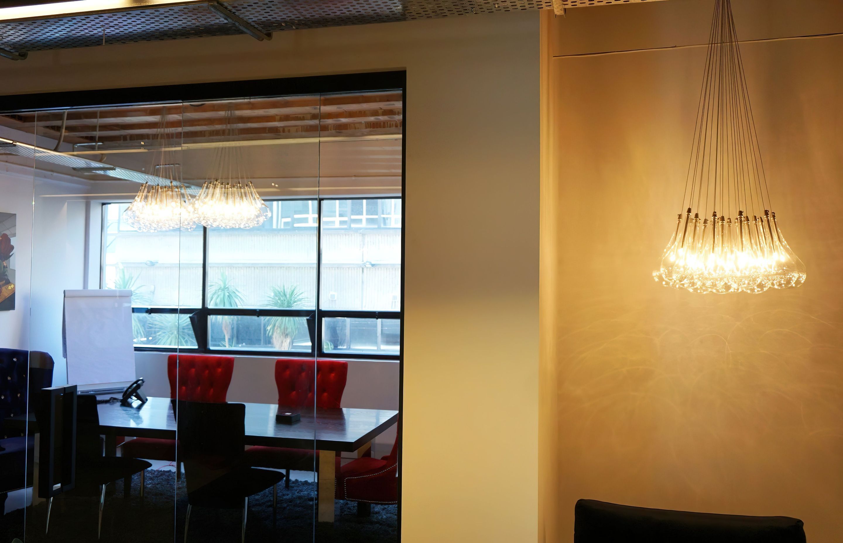 Modern Pendant Lights in CBD Office