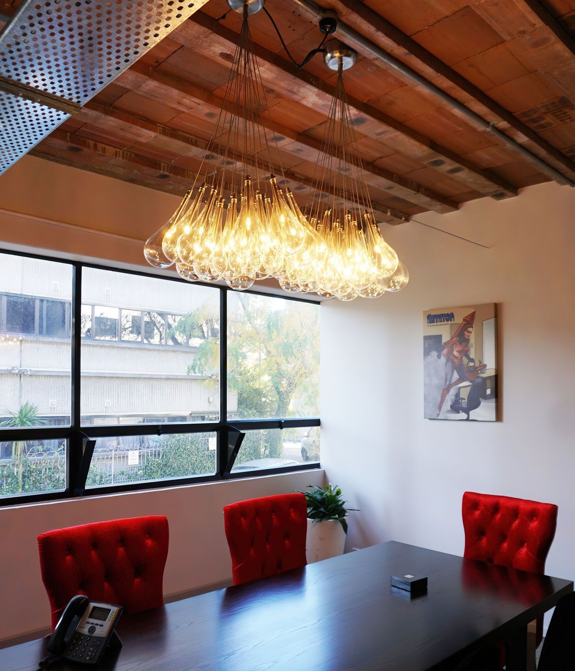 Modern Pendant Lights in CBD Office