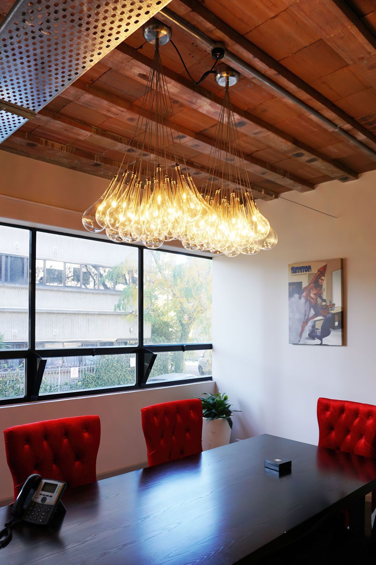 Modern Pendant Lights in CBD Office