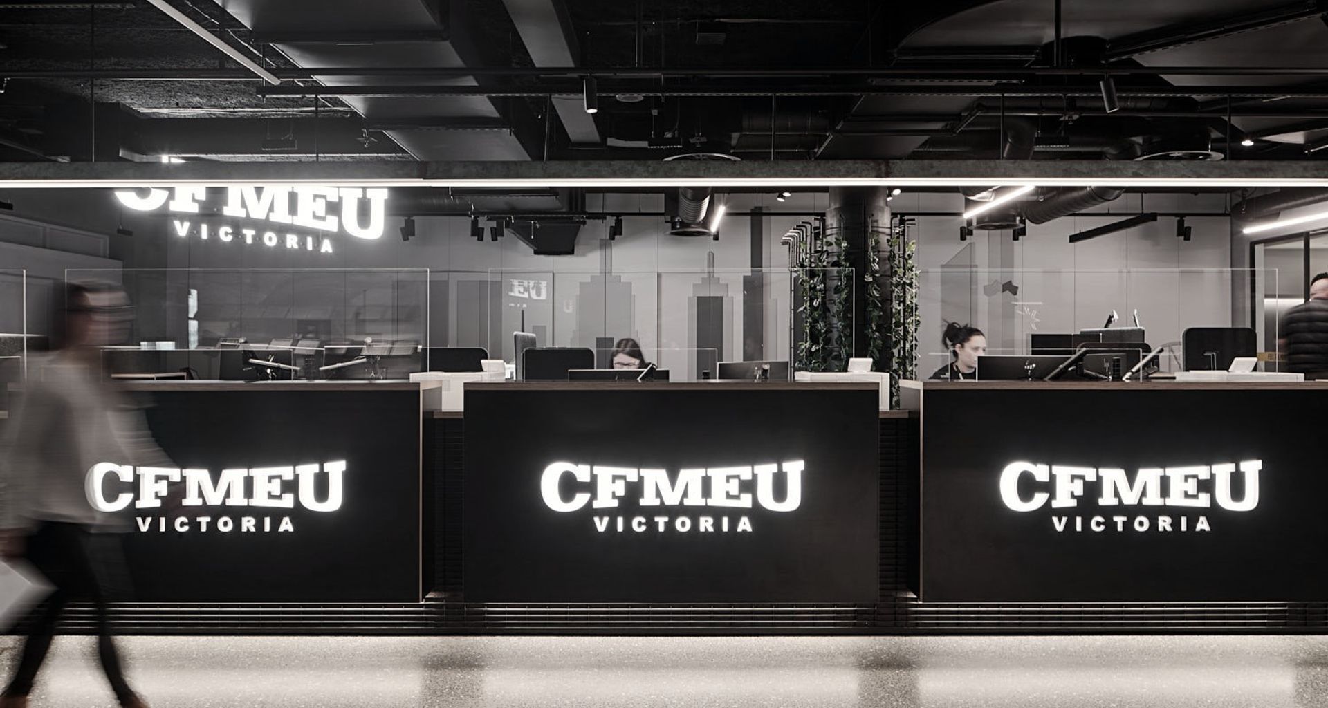 CFMEU Headquarters Membership banner