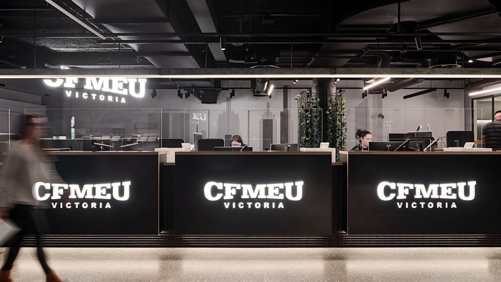 CFMEU Headquarters Membership banner