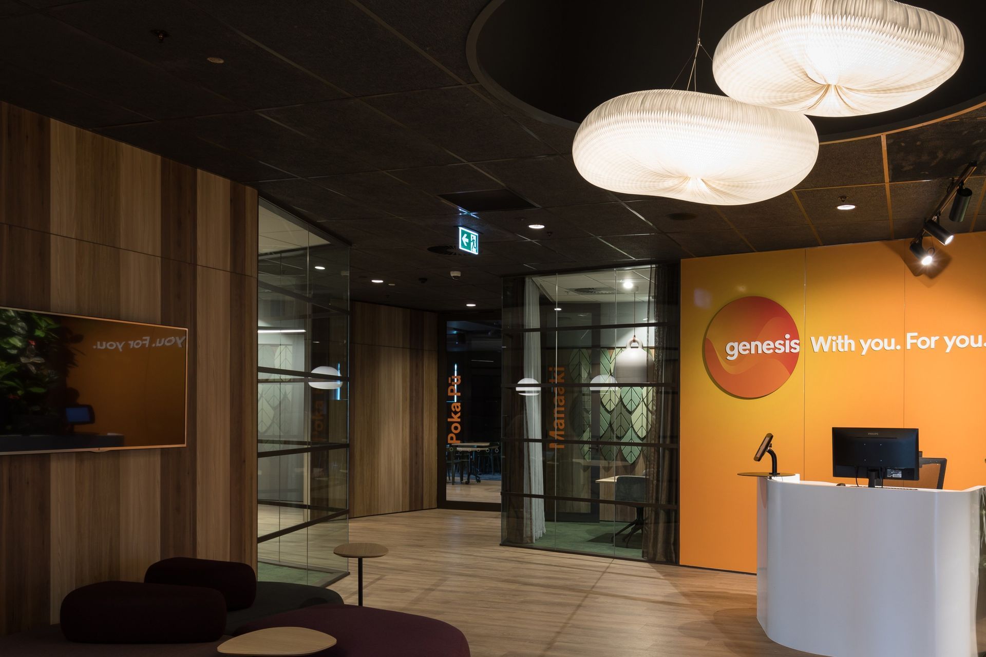 Bestwood Melamine Vintage Ash &amp; Classic Walnut, Designed by 4WoRK