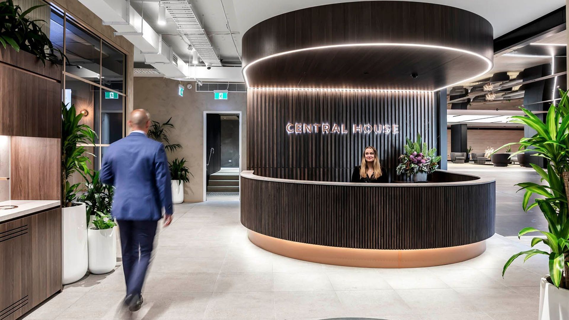 Central House banner