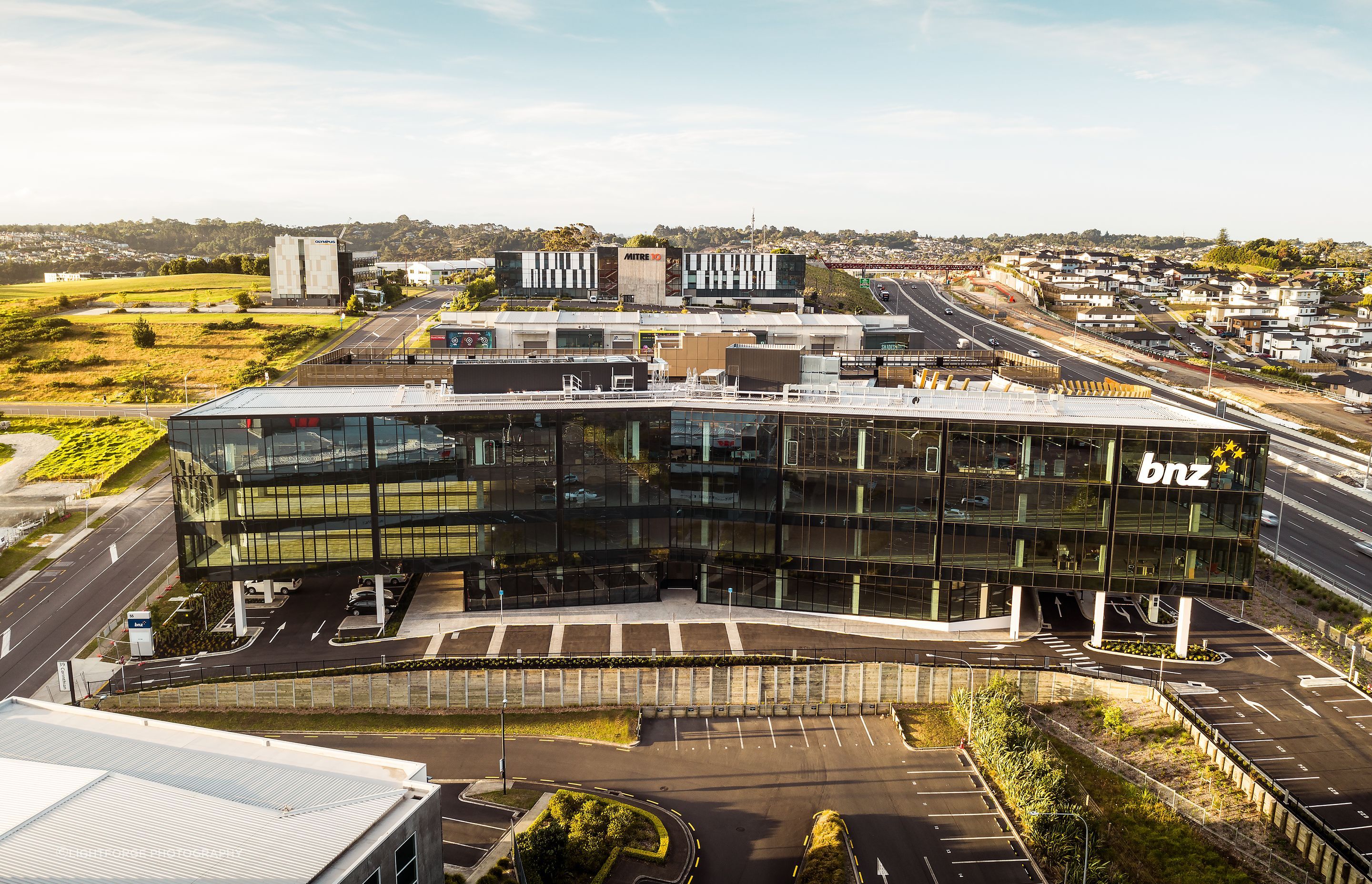 The impressive office space is complemented by a cafe and soon-to-be gym on the ground floor.
