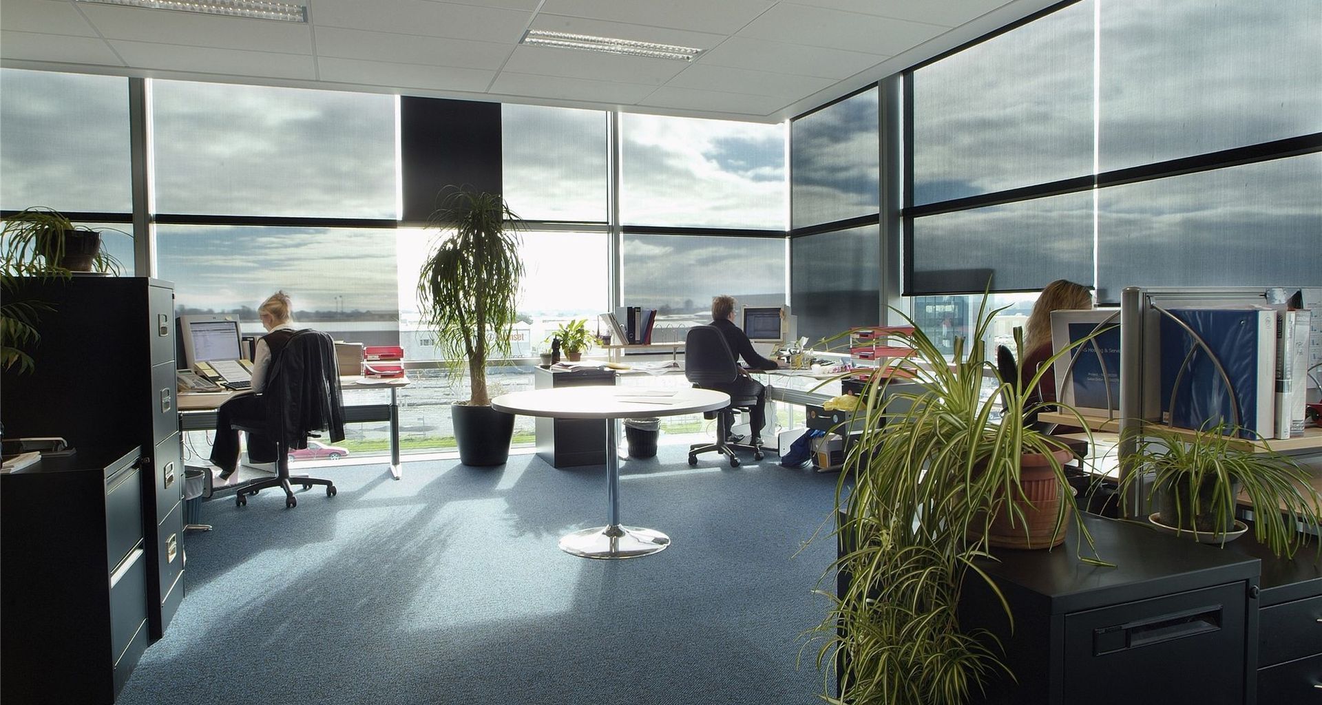 Hewlett Packard Building banner