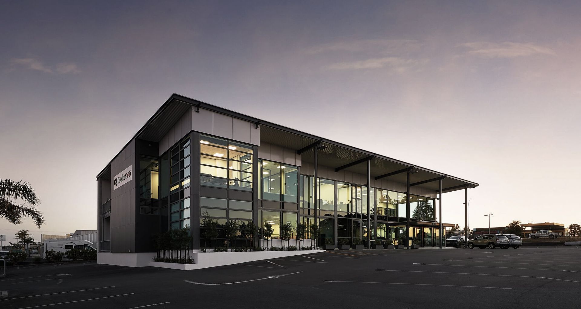 GJ Gardner, Waikato Head Office banner