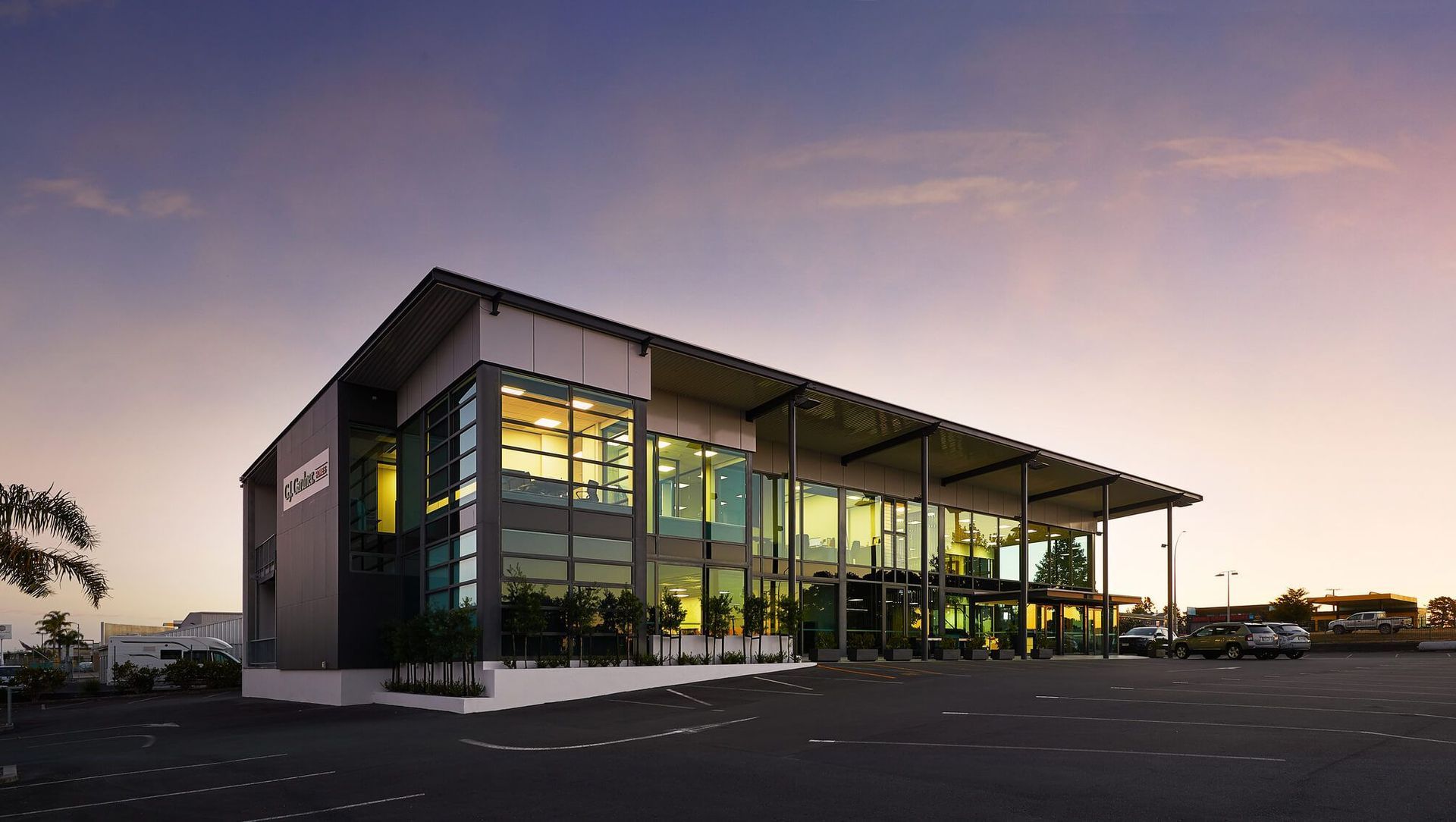 GJ Gardner, Waikato Head Office banner