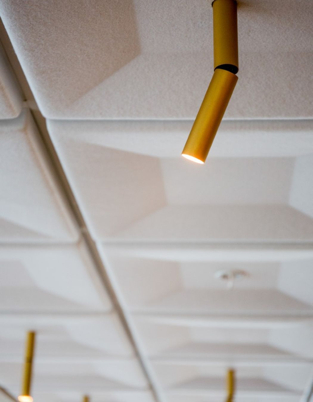 Detail - bespoke acoustic ceiling tile