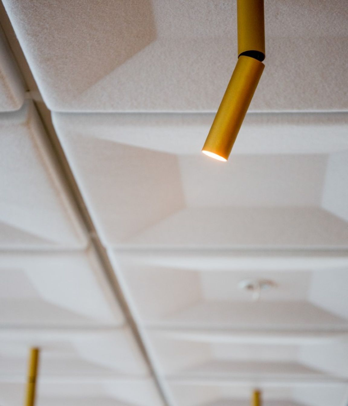 Detail - bespoke acoustic ceiling tile