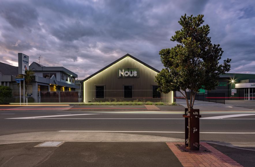 From Restaurant to Luxe Office Space