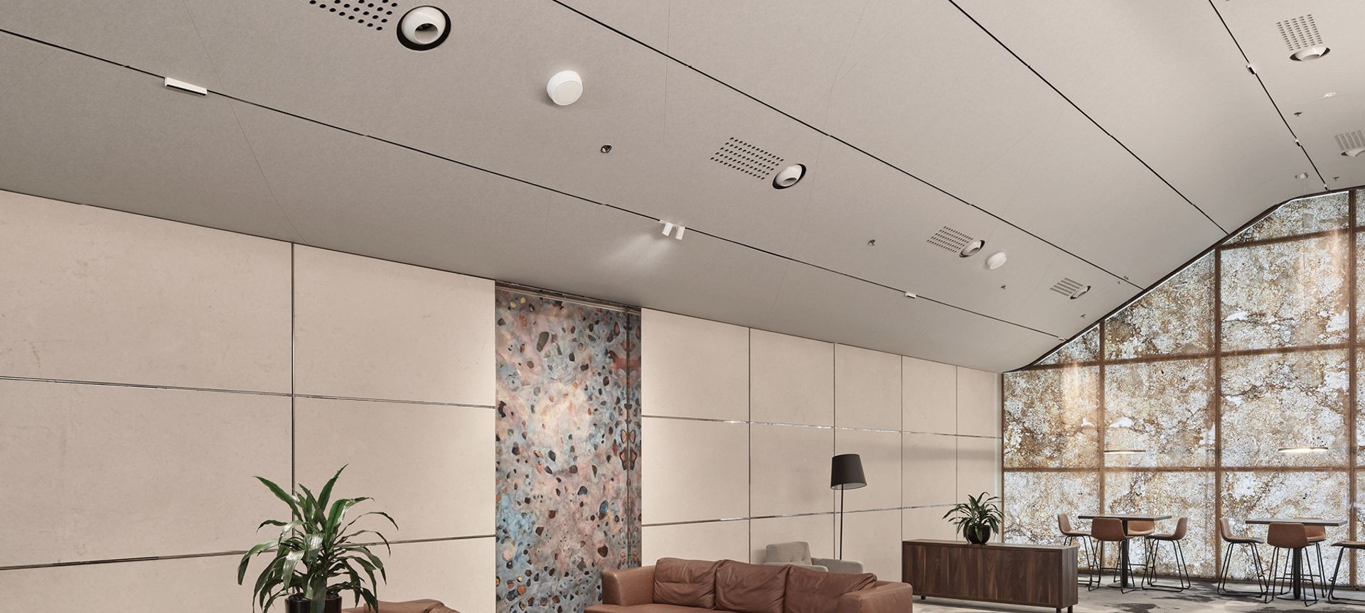 Acoustic Solution For Westralia Plaza's Bustling Lobby banner