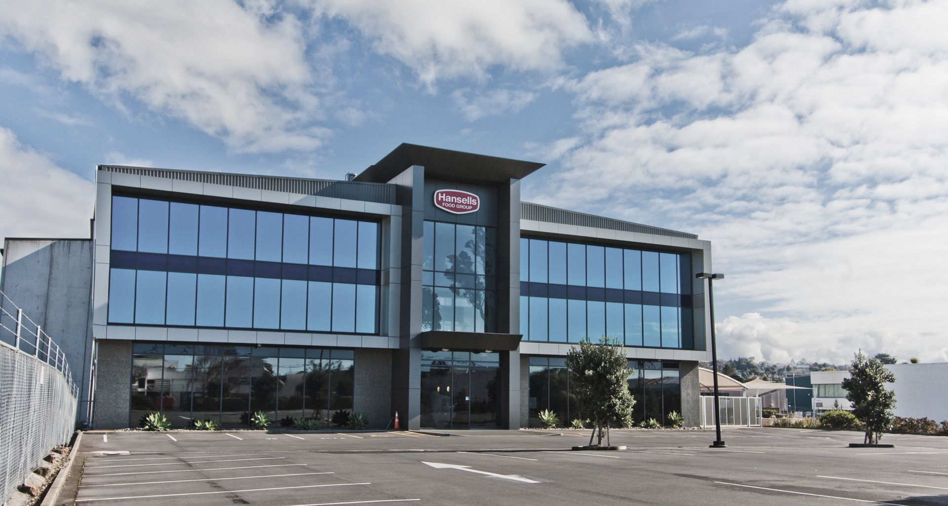 Hansells NZ Head Office banner