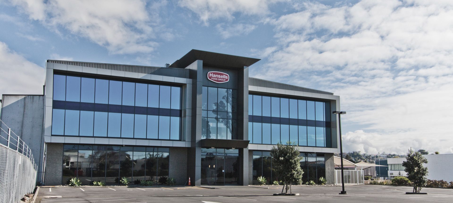 Hansells NZ Head Office banner