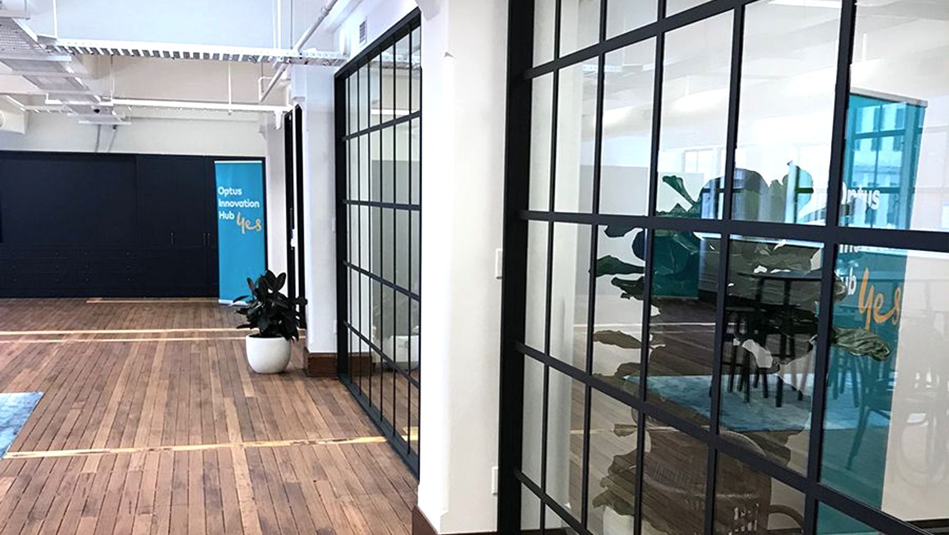 Optus Start Up Hub banner