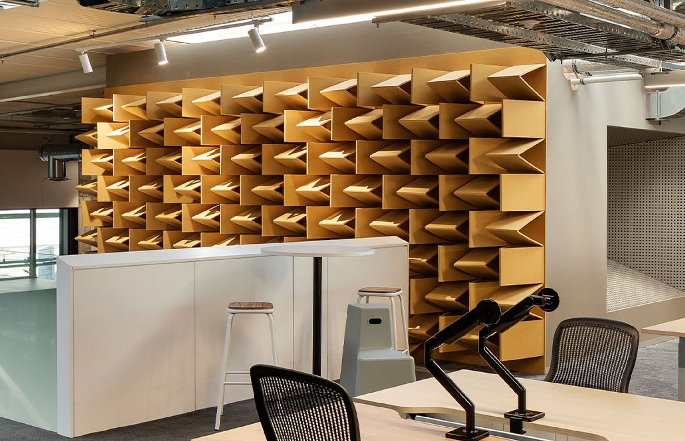 Mediaworks: Anechoic Sculpture Wall Spotlight