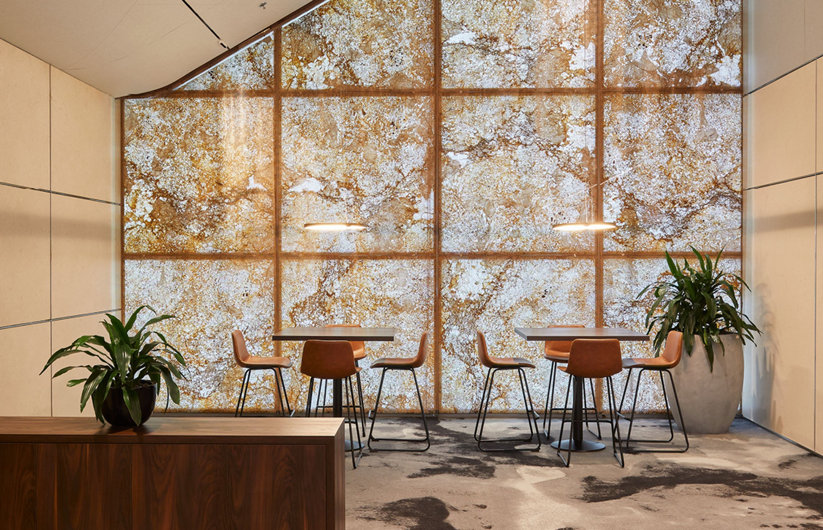 Acoustic Solution For Westralia Plaza's Bustling Lobby