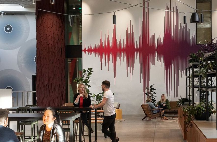 Mediaworks: Noise Sculpture Wall Spotlight