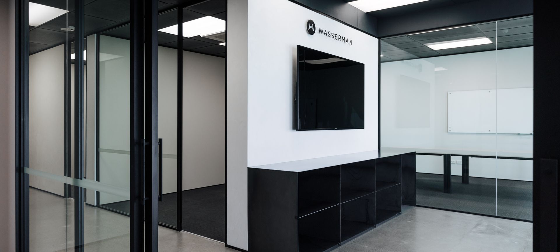 Team Wasserman Fit-Out banner