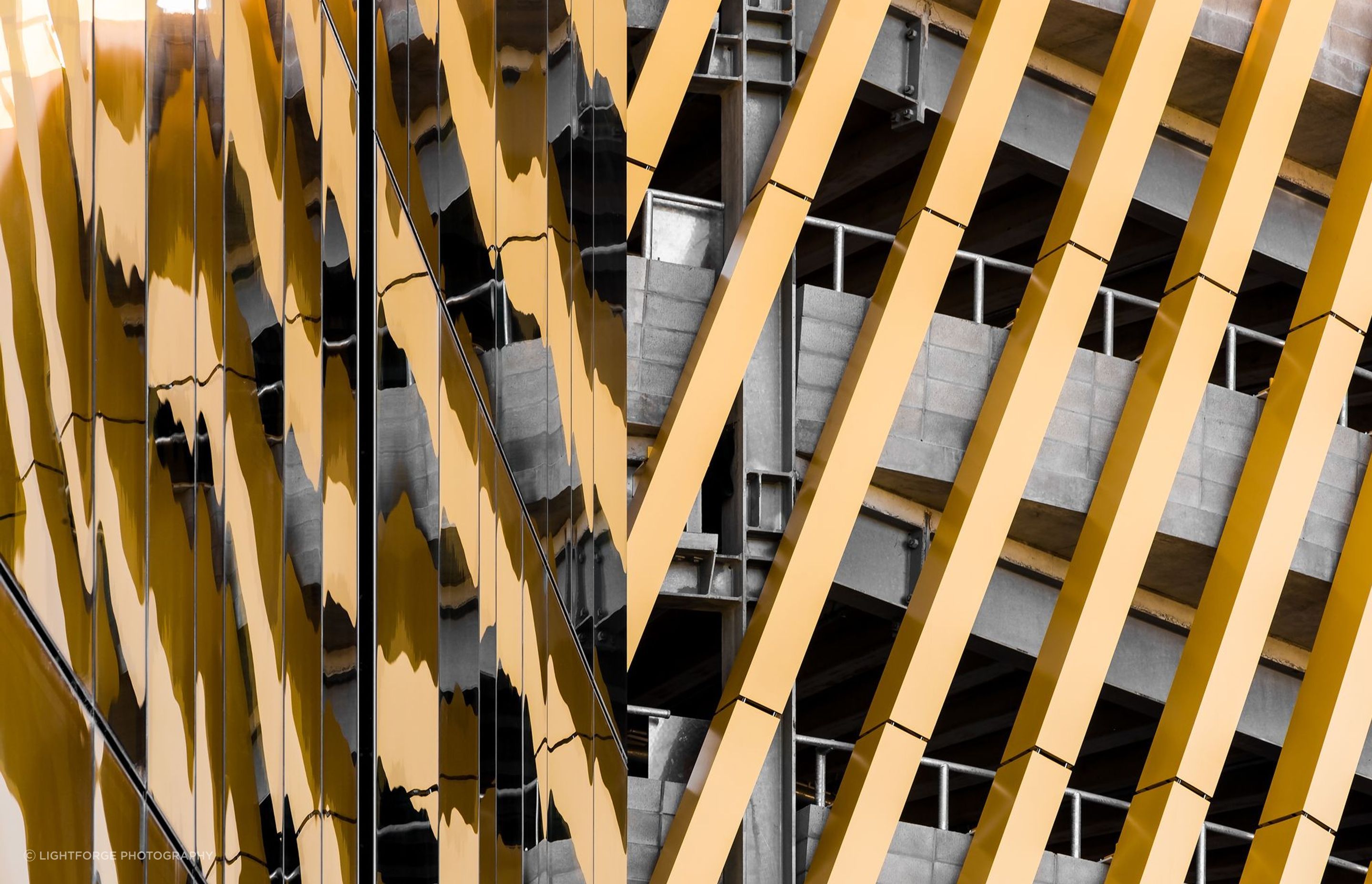 Developer Lawrance Yu says the metal fins represent a golden feather.