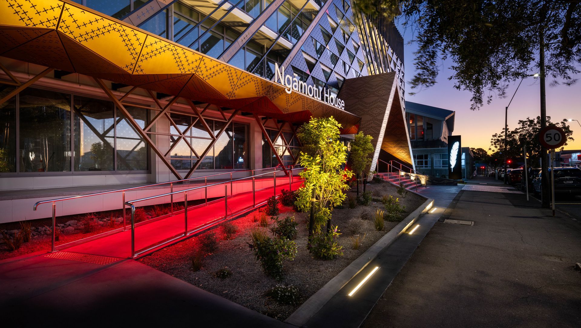 Ngāmotu House banner