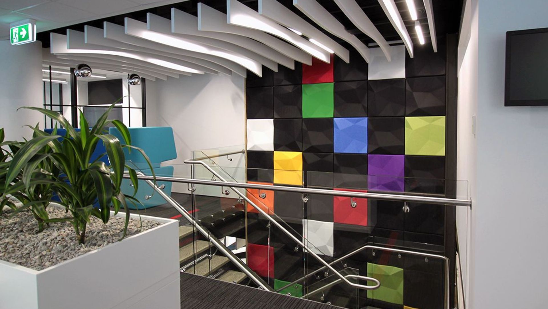 Focus 3D Stairwell - RICOH banner