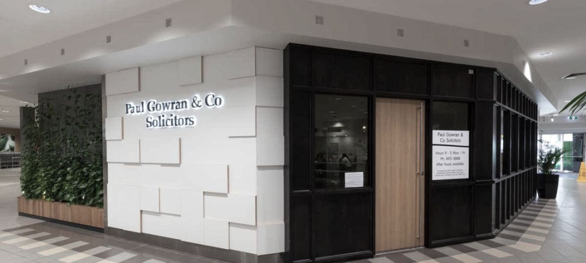 Paul Gowran & Co Solicitors banner