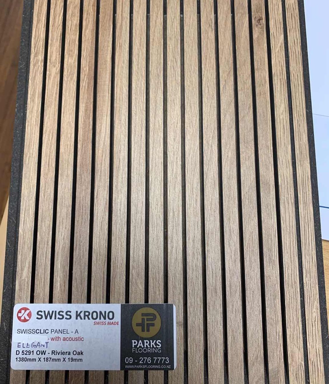 Swiss Krono - SwissClic Acoustic Panel for New Zealand Wine