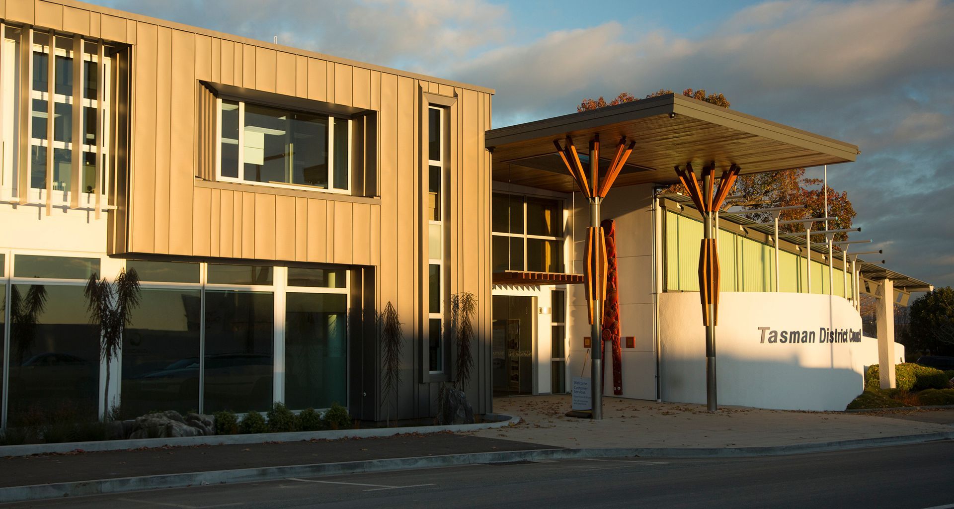 Tasman District Council Offices banner