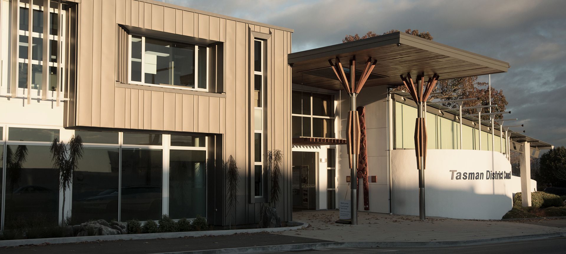 Tasman District Council Offices banner