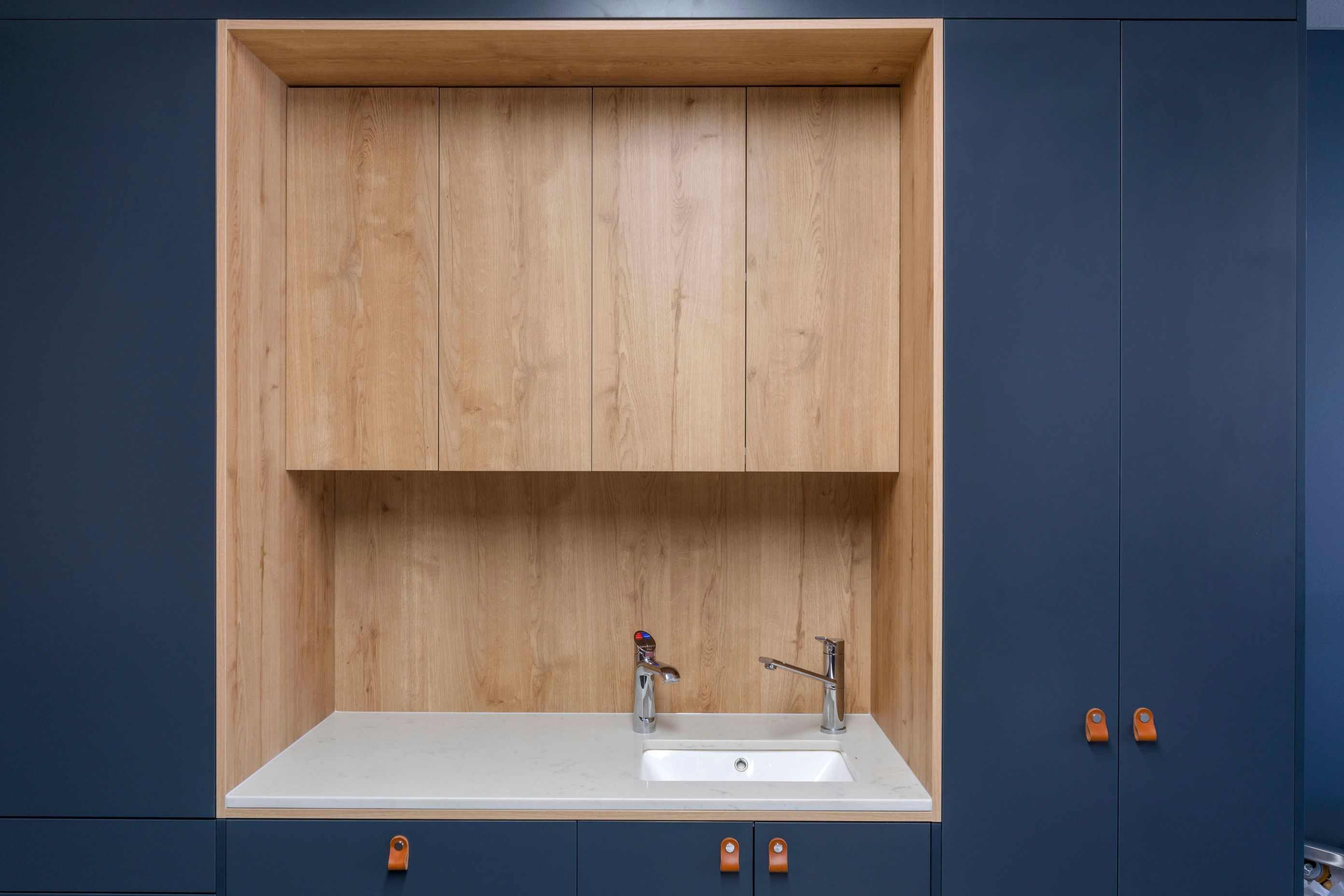Office Renovation Photography for Pink Box Design