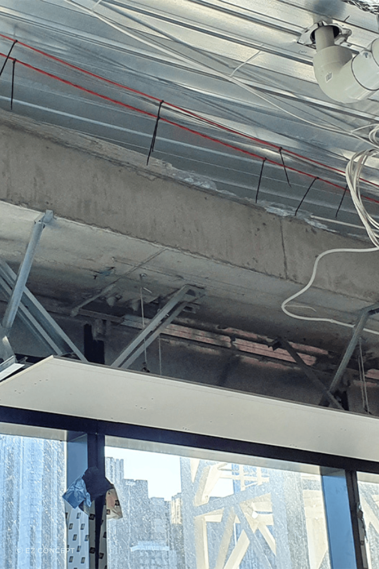 The seismic design incorporated into Studco's Ceiling Design.