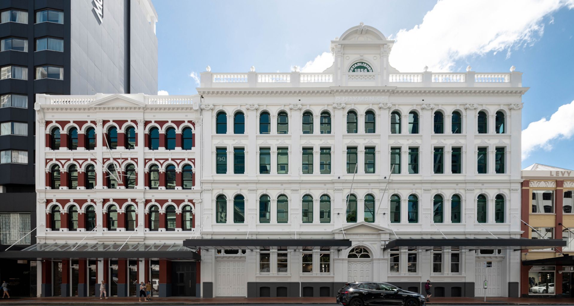The Hayman Cronfeld Building banner