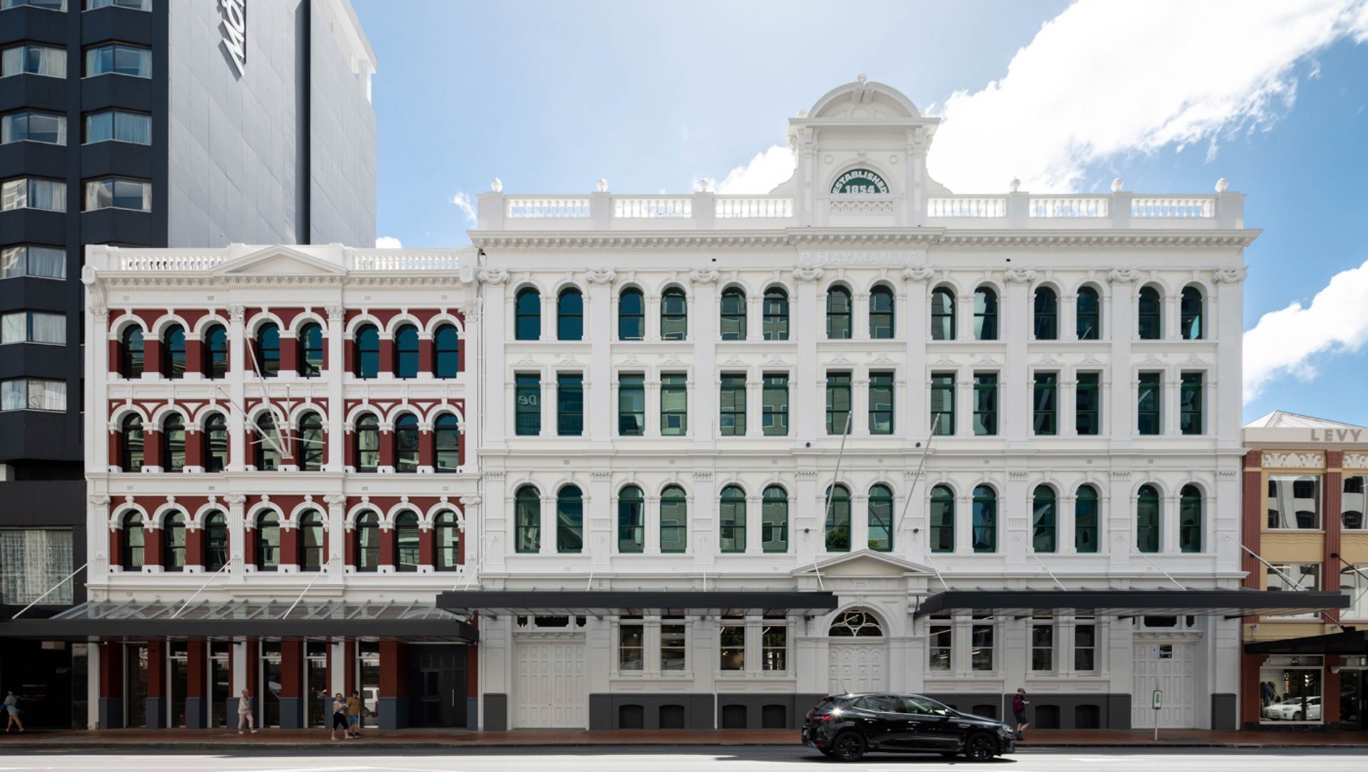 The Hayman Cronfeld Building banner