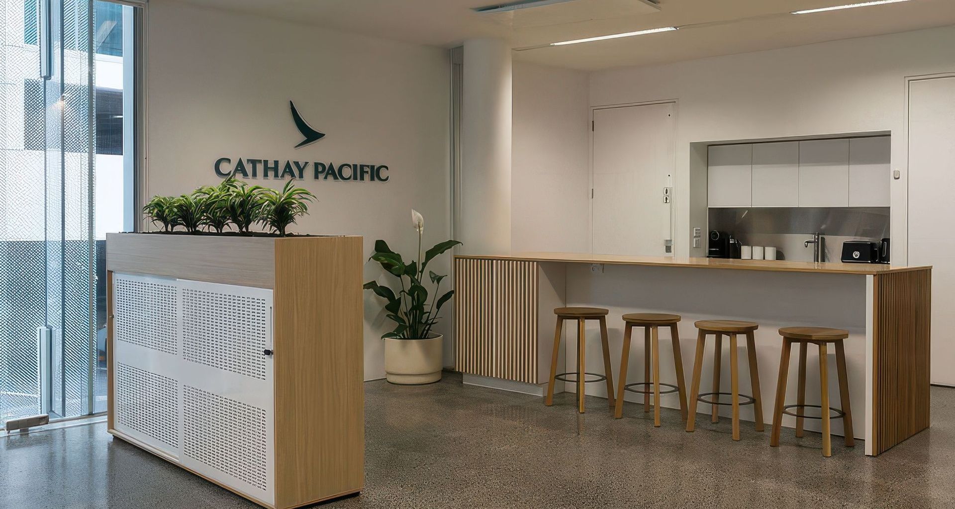 Cathay Pacific - Parnell, Auckland banner