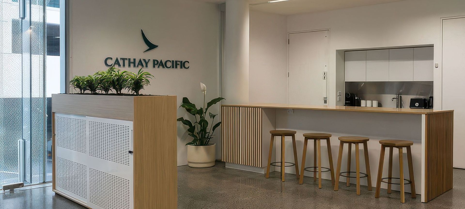 Cathay Pacific - Parnell, Auckland banner