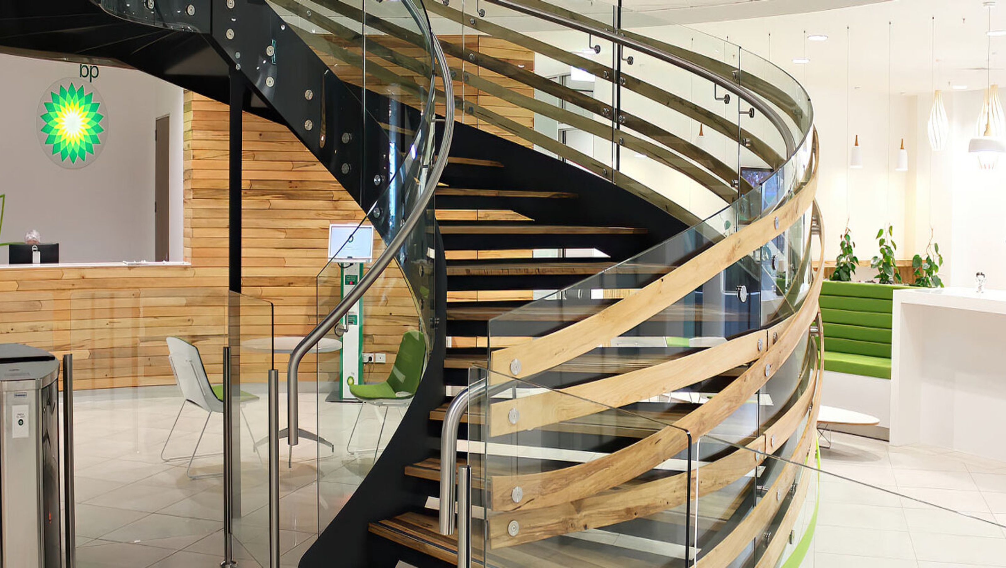 BP Auckland Curved Stair