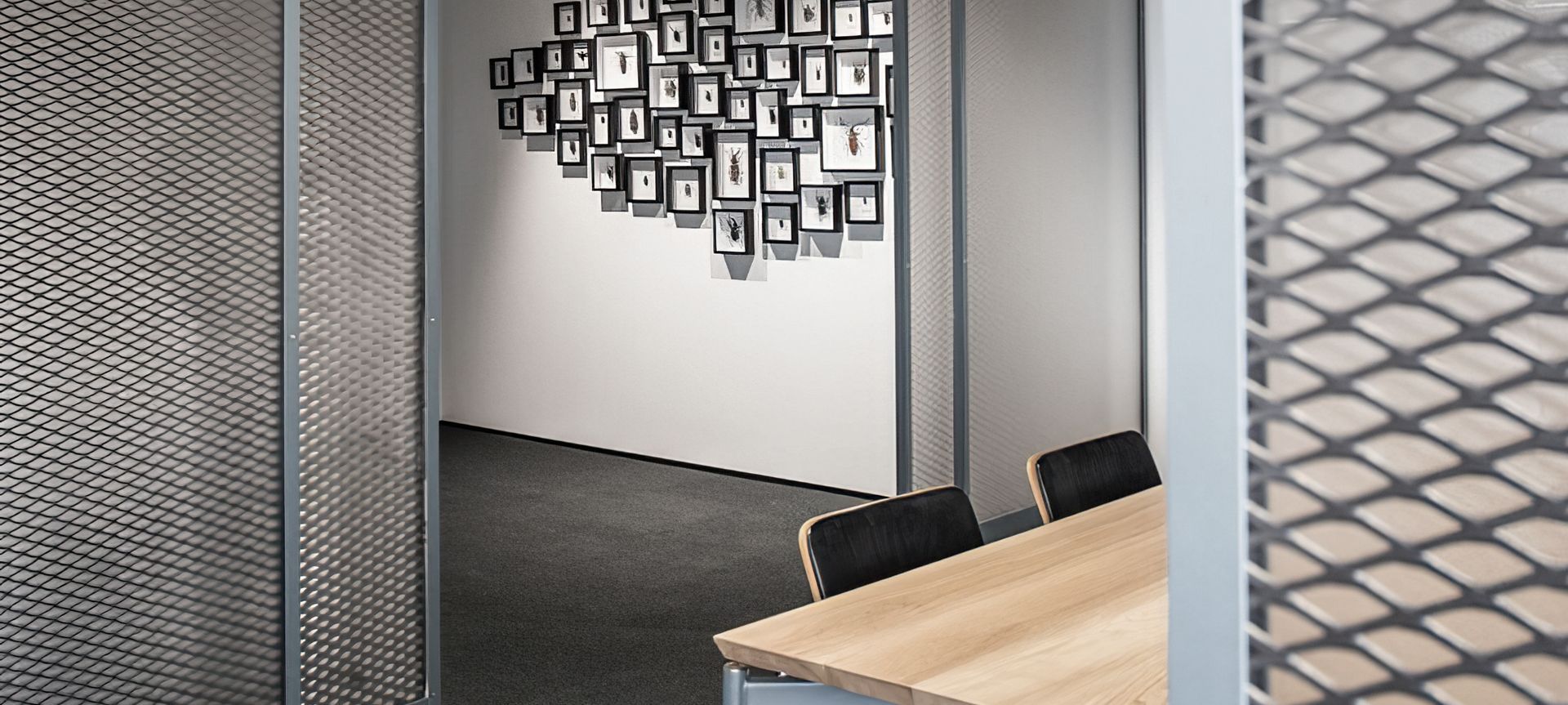 Mezz Box - Steel Fabricated Sliding Doors and Table Framework banner