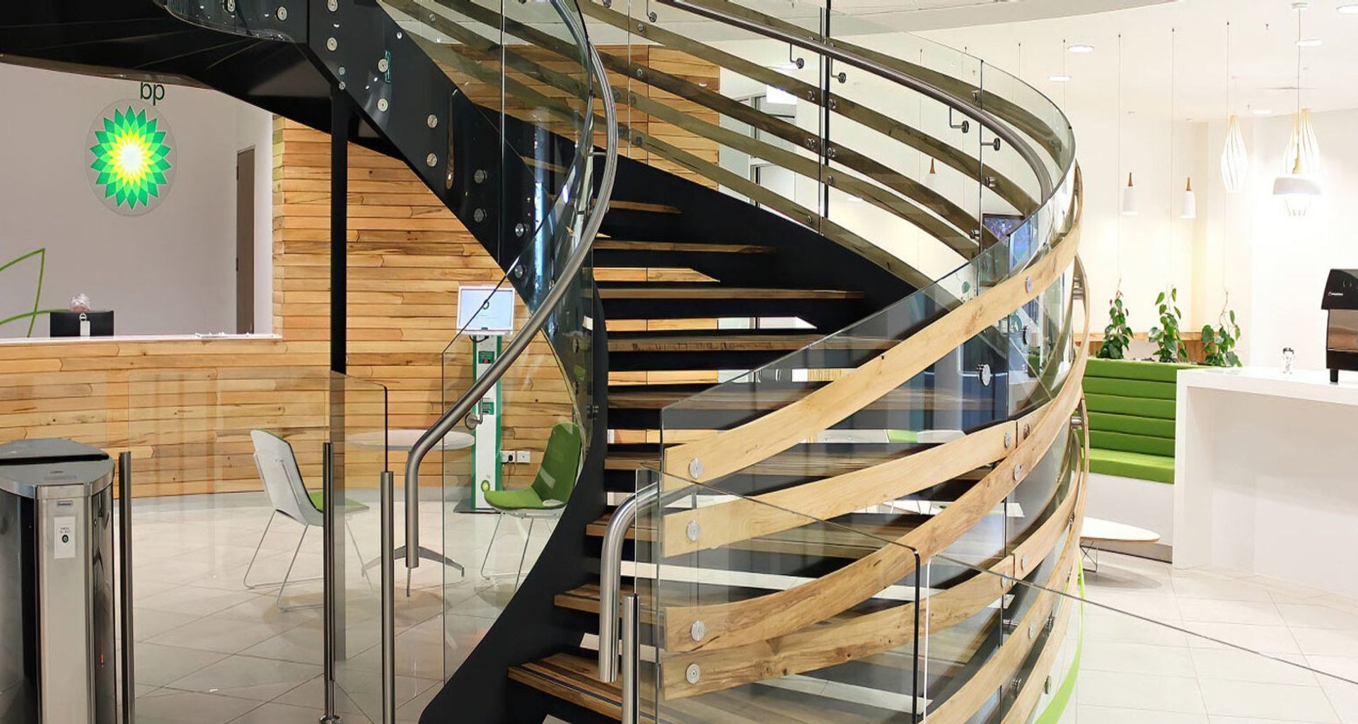 BP Head Office – Auckland NZ – Curved Staircase Design banner