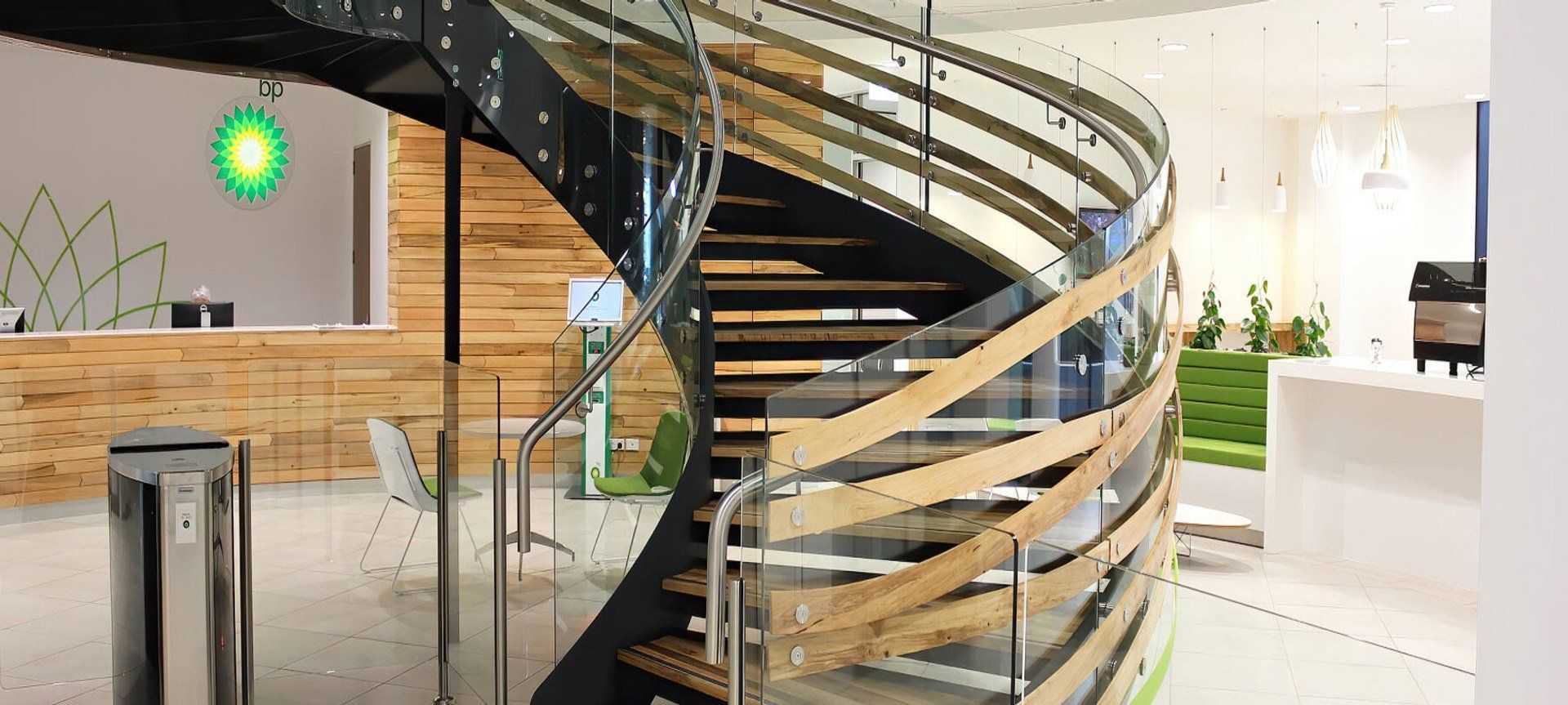 BP Head Office – Auckland NZ – Curved Staircase Design banner