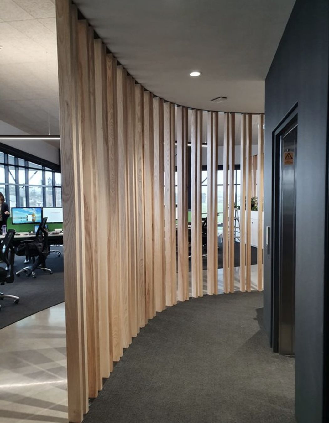 Hustler manufacturing Hastings office fitout